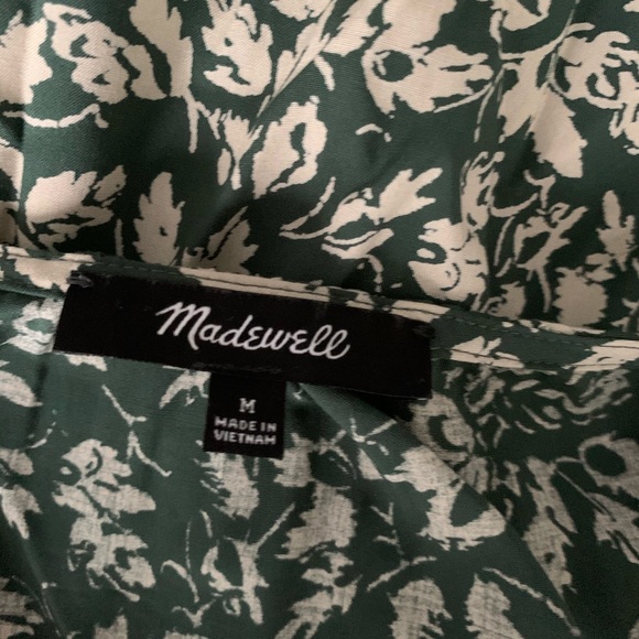 Madewell Dresses & Skirts - Madewell Vneck Buttonfront Mini Dress